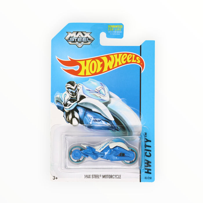Hot Wheels Max Steel Motorcycle - Mainline (2014) 85/250