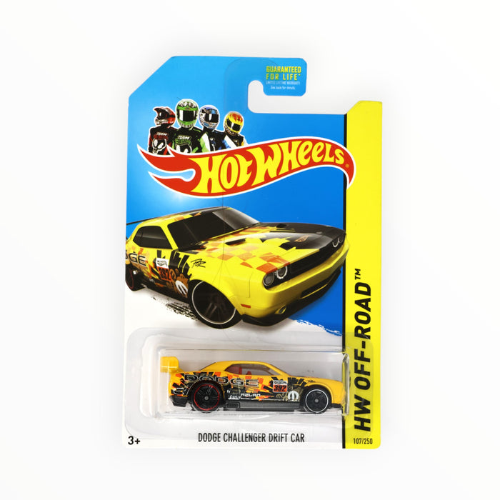 Hot Wheels Dodge Challenger Drift Car - Mainline (2014) 107/250