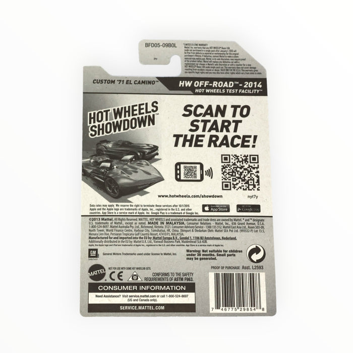 Hot Wheels Custom '71 El Camino (Treasure Hunt) 2014 - 116/250