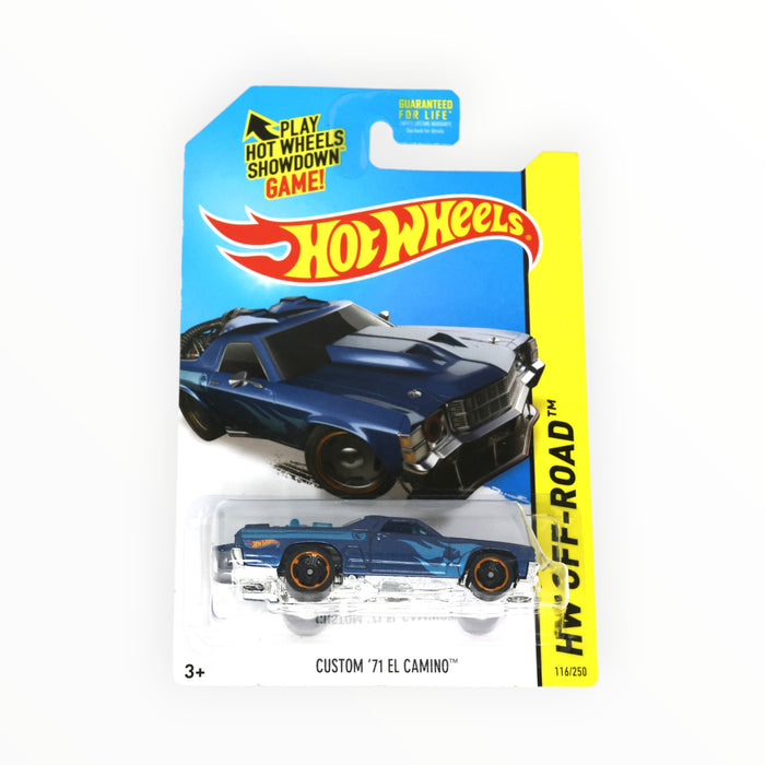 Hot Wheels Custom '71 El Camino (Treasure Hunt) Mainline (2014) 116/250