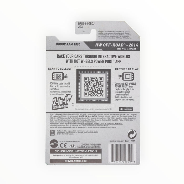 Hot Wheels Dodge Ram 1500 - Mainline (2014) 133/250
