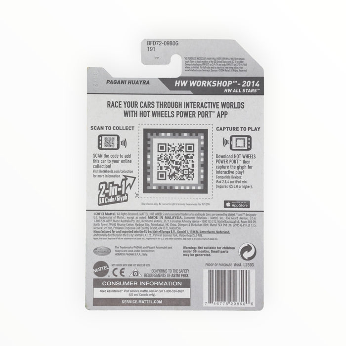 Hot Wheels Pagani Huayra - Mainline (2014) 198/250