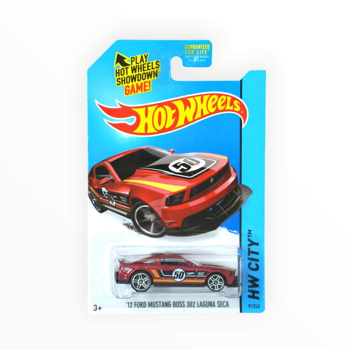 Hot Wheels '12 Ford Mustang Boss 302 Laguna Seca - Mainline (2014) 91/250