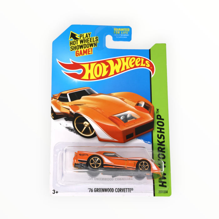 Hot Wheels '76 Greenwood Corvette - Mainline (2014) 237/250