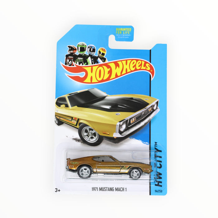 Hot Wheels 1971 Mustang Mach 1 (Super Treasure Hunt) 2014 - 94/250
