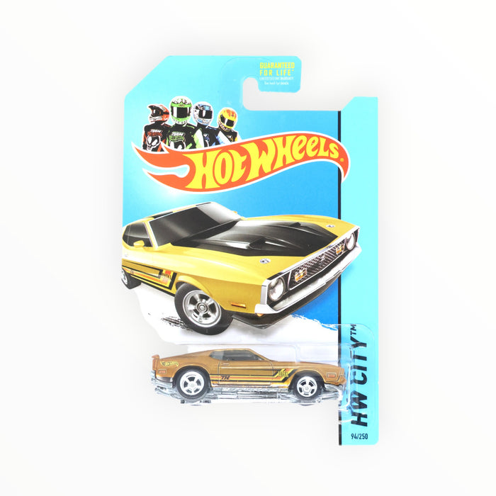 Hot Wheels 1971 Mustang Mach 1 (Super Treasure Hunt) Mainline (2014) 94/250