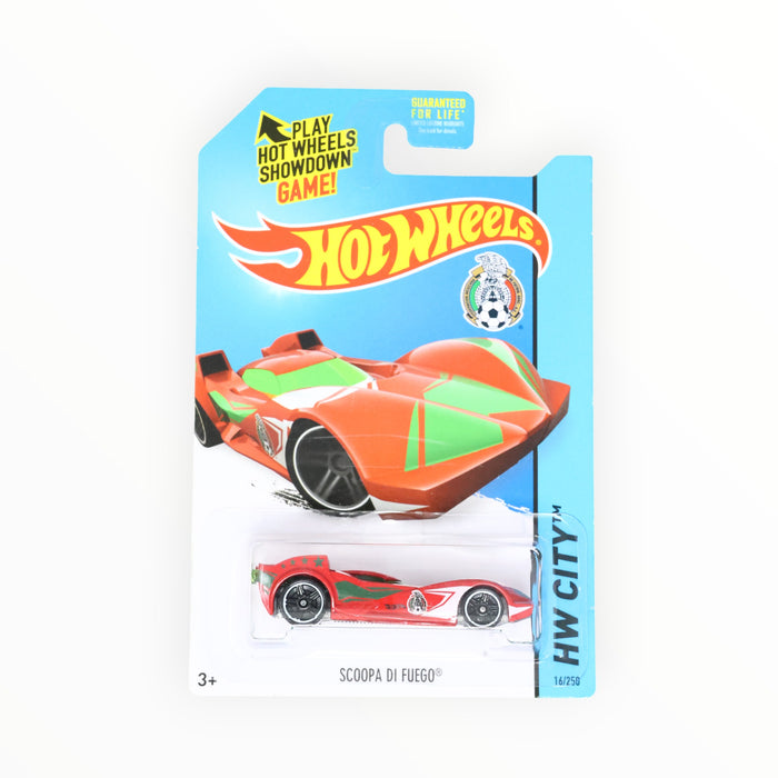 Hot Wheels Scoopa Di Fuego - Mainline (2014) 16/250