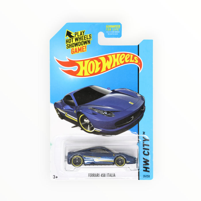 Hot Wheels Ferrari 458 Italia - Mainline (2014) 35/250