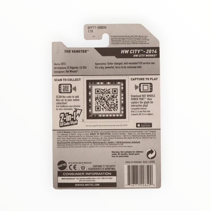 Hot Wheels The Vanster - Mainline (2014) 10/250