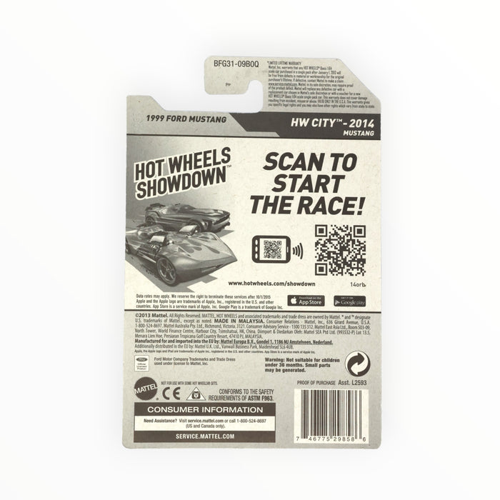 Hot Wheels 1999 Ford Mustang - Mainline (2014) 96/250