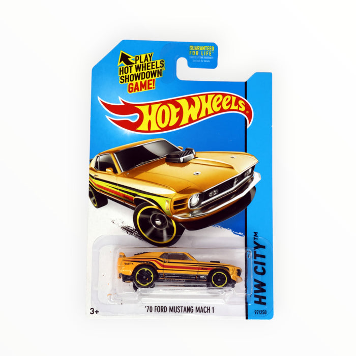 Hot Wheels '70 Ford Mustang Mach 1 - Mainline (2014) 97/250