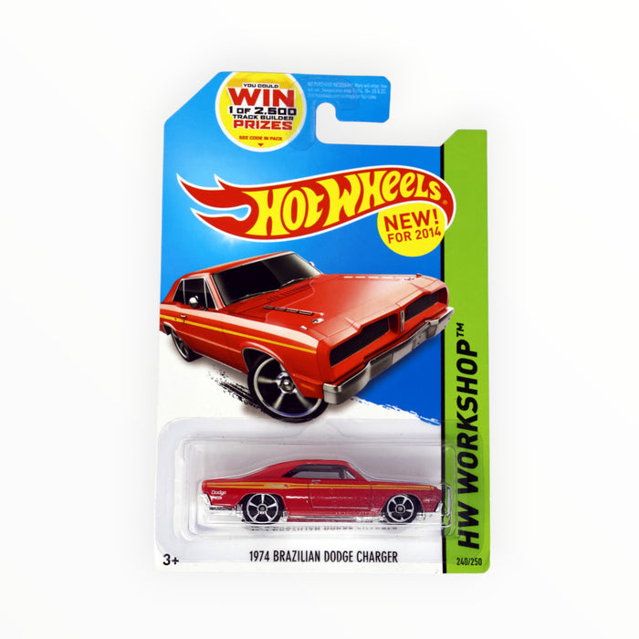 Hot Wheels 1974 Brazilian Dodge Charger - Mainline (2014) 240/250