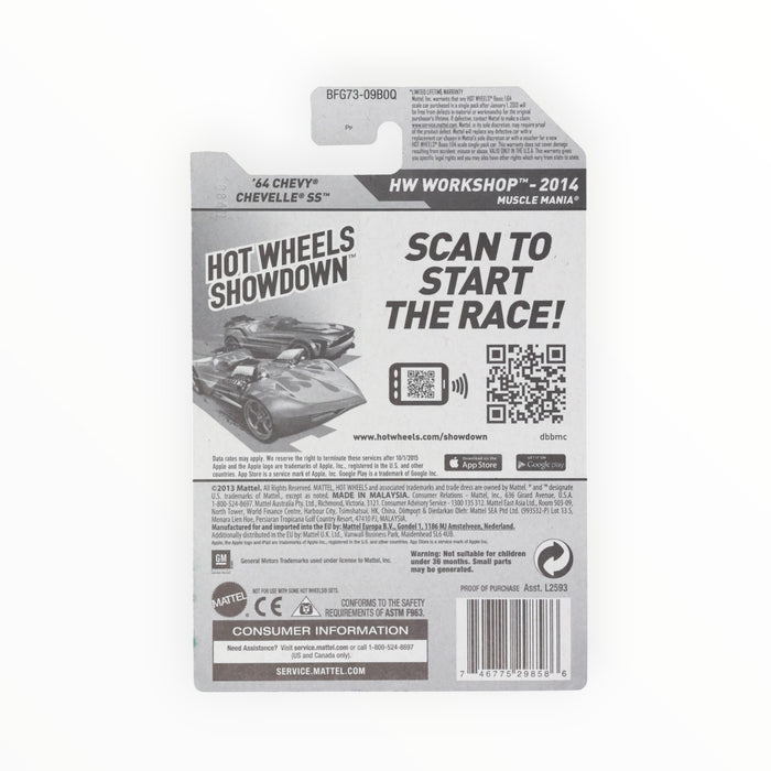 Hot Wheels '64 Chevy Chevelle SS - Mainline (2014) 233/250