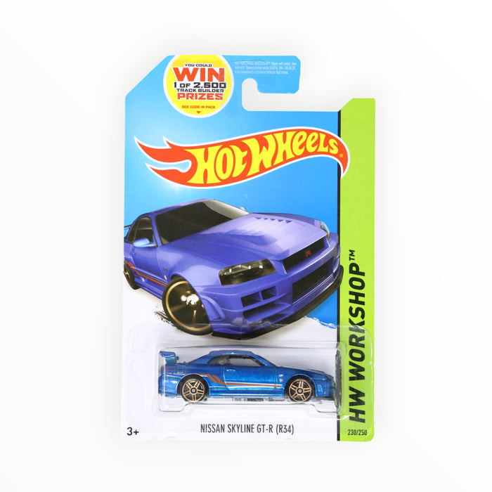 Hot Wheels Nissan Skyline GT-R (R34) - Mainline (2014) 230/250