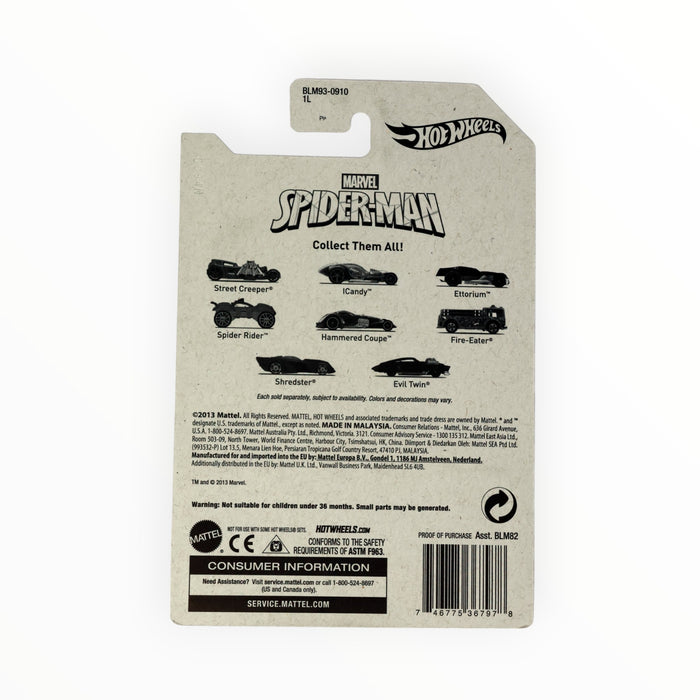 Hot Wheels Evil Twin (Secret Wars - Chase) Spider-Man (2014) 8/8