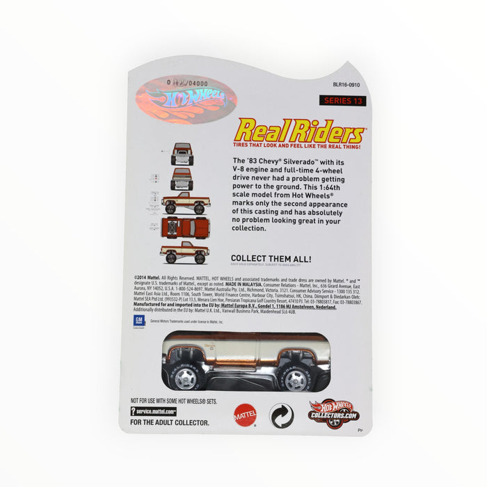 Hot Wheels '83 Chevy Silverado 4x4 - RLC (2015)