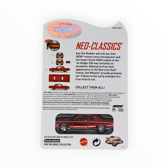 Hot Wheels '64 Dodge 330 - RLC (2015)