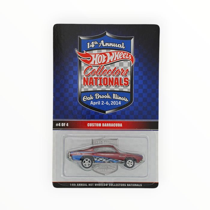 Hot Wheels Custom Barracuda - Collectors Nationals (2014)