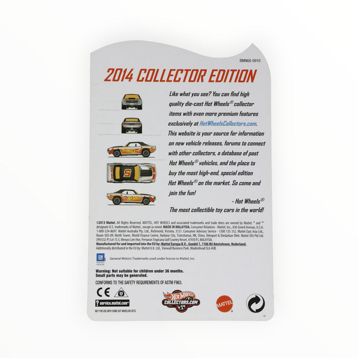 Hot Wheels '69 Camaro - Collector Edition (2014)