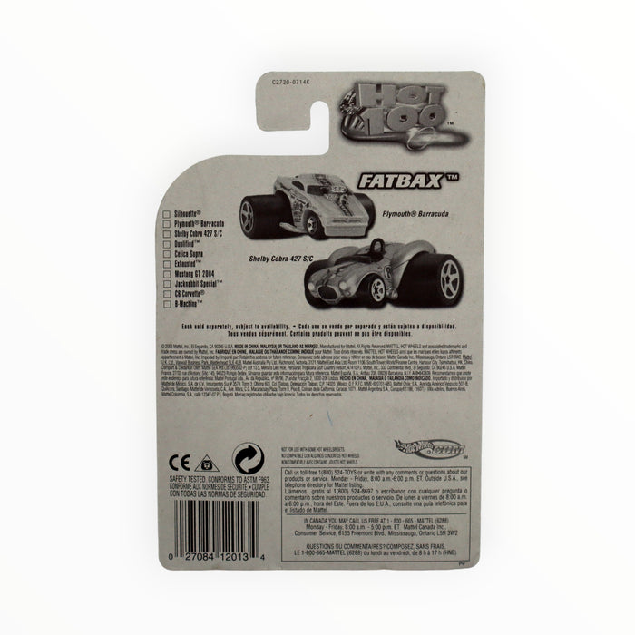 Hot Wheels Fatbax Silhouette - Mainline (2004) 62/212