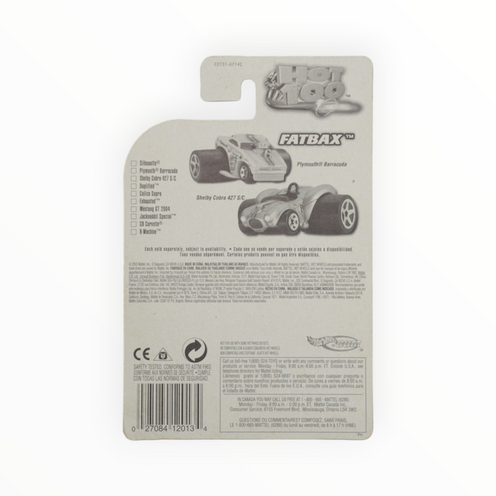 Hot Wheels Fatbax Duplified - Mainline (2004) 67/212