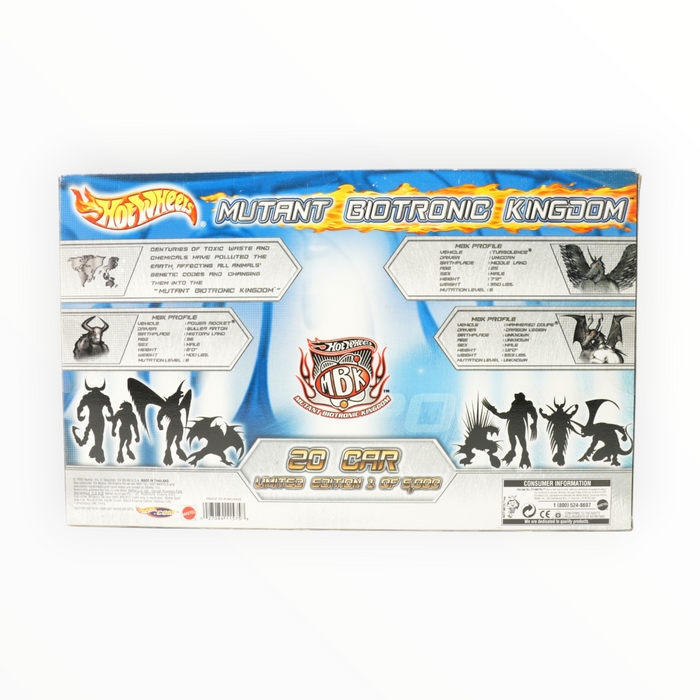 Hot Wheels Mutant Biotronic Kingdom Set - Special Edition (2004)