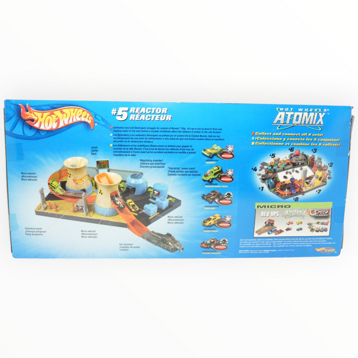 Hot Wheels Nuclear Powerplant Meltdown - Atomix Micro Sets (2003) #5