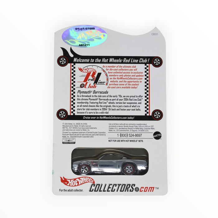 Hot Wheels Custom Barracuda - RLC (2004)