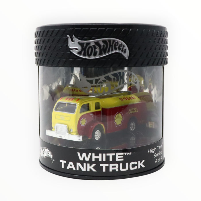 Hot Wheels White Tank Truck - 100% Showcase (2004)