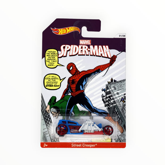 Hot Wheels Street Creeper (The Origin of Spider-Man) Spider-Man (2014) 1/8