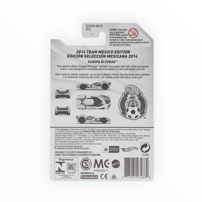 Hot Wheels Scoopa Di Fuego (Mexican Soccer Team) Promo (2014)