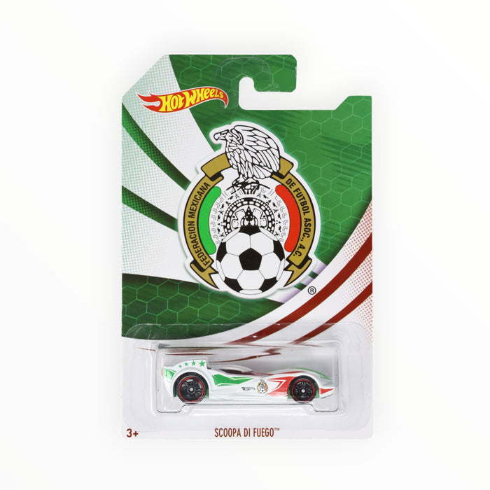 Hot Wheels Scoopa Di Fuego (Mexican Soccer Team) Promo (2014)