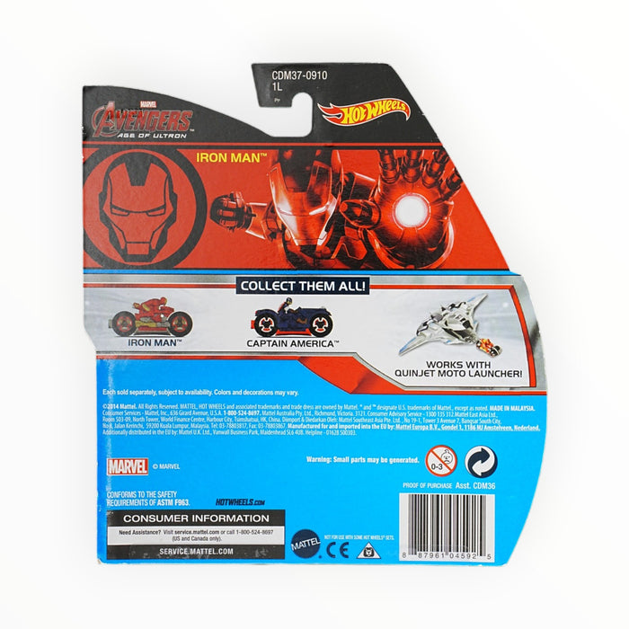 Hot Wheels Iron Man - Marvel Avengers Age Of Ultron (2015)