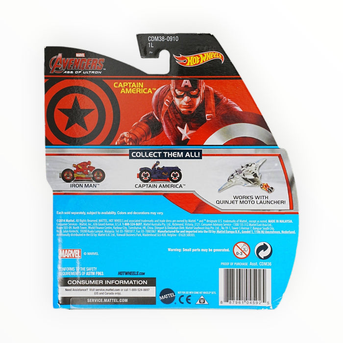 Hot Wheels Captain America - Marvel Avengers Age Of Ultron (2015)