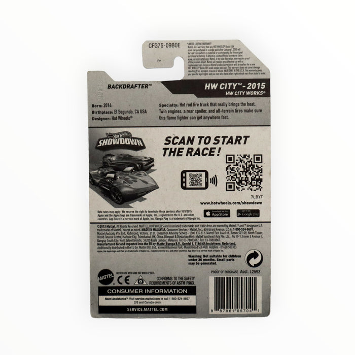 Hot Wheels Backdrafter - Mainline (2015) 5/250