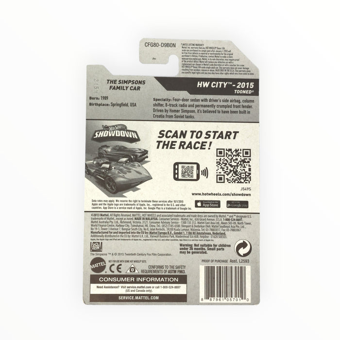 Hot Wheels The Simpsons Family Car - Mainline (2015) 56/250