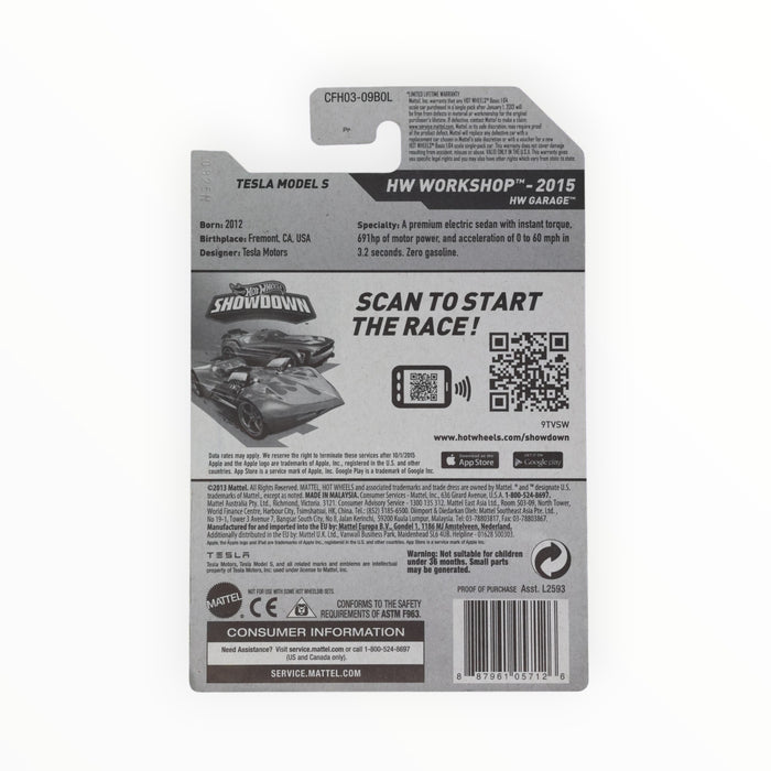 Hot Wheels Tesla Model S - Mainline (2015) 217/250