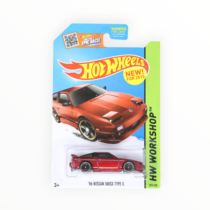 Hot Wheels '96 Nissan 180SX Type X - Mainline (2015) 205/250