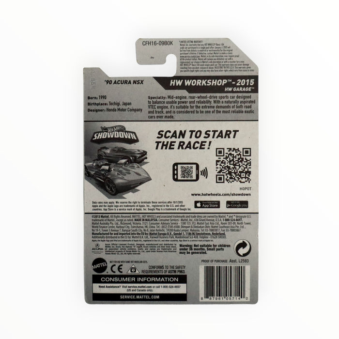 Hot Wheels '90 Acura NSX - Mainline (2015) 218/250