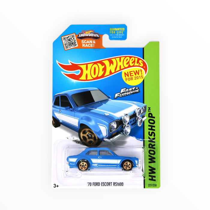 Hot Wheels '70 Ford Escort RS1600 - Mainline (2015) 221/250