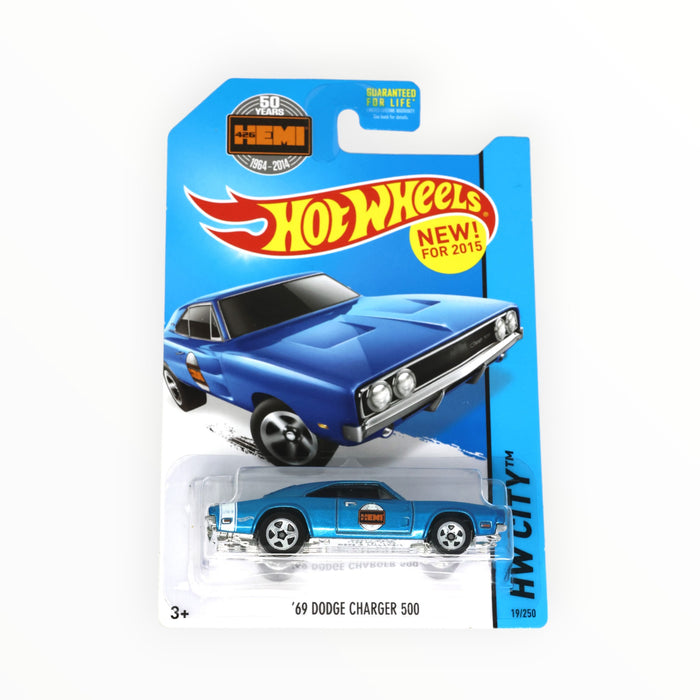 Hot Wheels '69 Dodge Charger 500 - Mainline (2015) 19/250