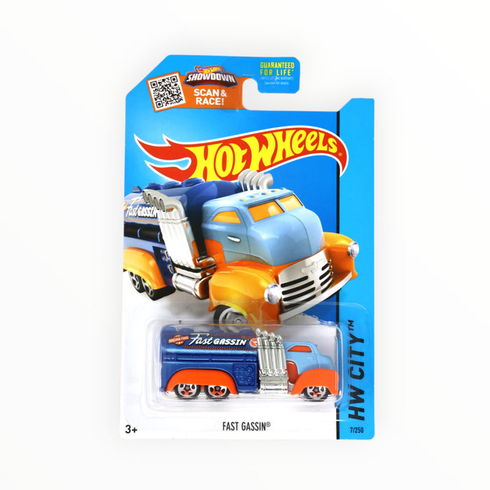 Hot Wheels Fast Gassin (Treasure Hunt) Mainline (2015) 7/250