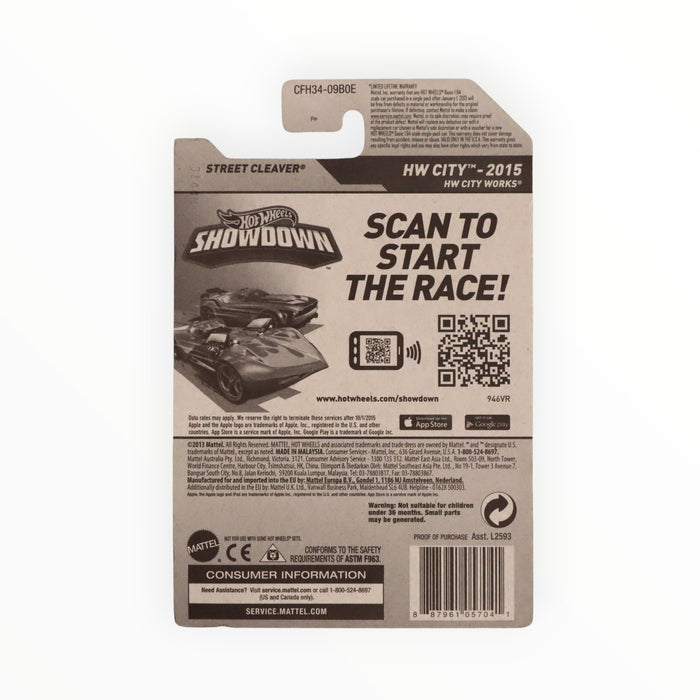 Hot Wheels Street Cleaver New Tooling - Mainline (2015) 10/250