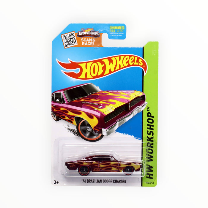 Hot Wheels '74 Brazilian Dodge Charger - Mainline (2015) 206/250