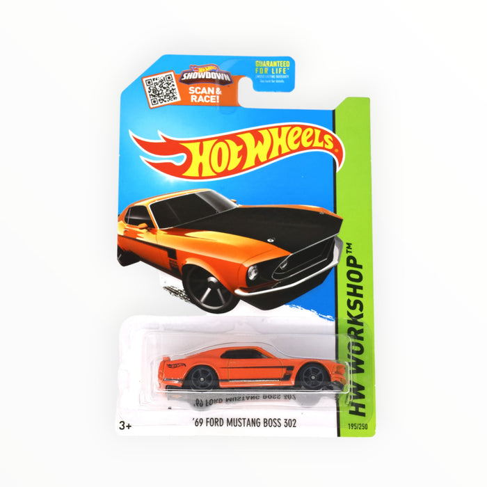 Hot Wheels '69 Ford Mustang Boss 302 - Mainline (2015) 195/250