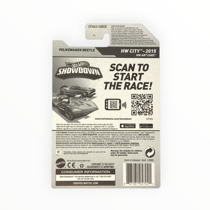 Hot Wheels Volkswagen Beetle (Treasure Hunt) 2015 - 26/250