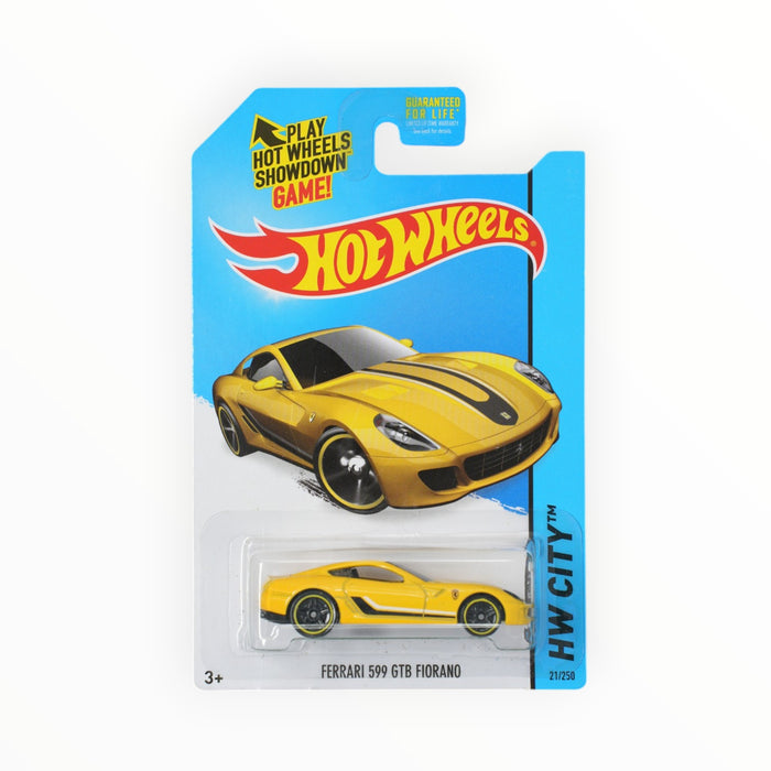 Hot Wheels Ferrari 599 GTB Fiorano - Mainline (2015) 21/250