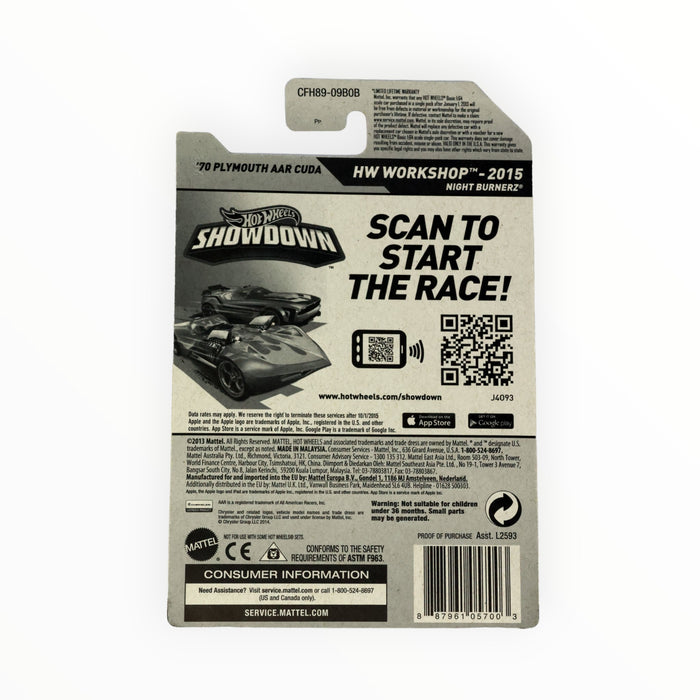Hot Wheels '70 Plymouth AAR Cuda - Mainline (2015) 199/250