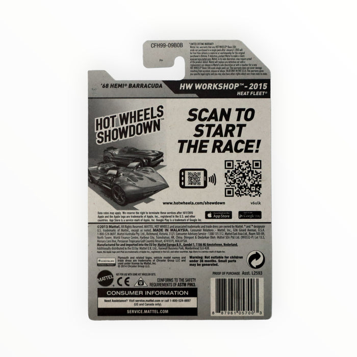 Hot Wheels '68 HEMI Barracuda - Mainline (2015) 213/250
