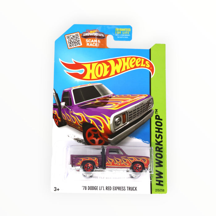 Hot Wheels '78 Dodge Li'l Red Express Truck - Mainline (2015) 215/250